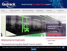 Tablet Screenshot of go-fastrack.co.uk